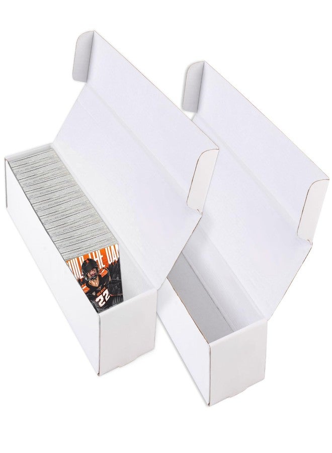 HANWRAPS Card Storage Box,2-Pack • 1000 Count Card Box,Trading card storage box for TCG/Mtg/Sports Card Storage and Collection,14.4 INCH Horizontal - Image 1